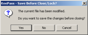 Save Prompt Screenshot 2000 XP